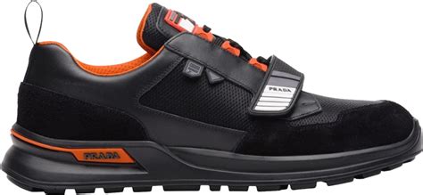 prada mechano sneaker|Buy Prada Mechano Leather 'Black Orange' .